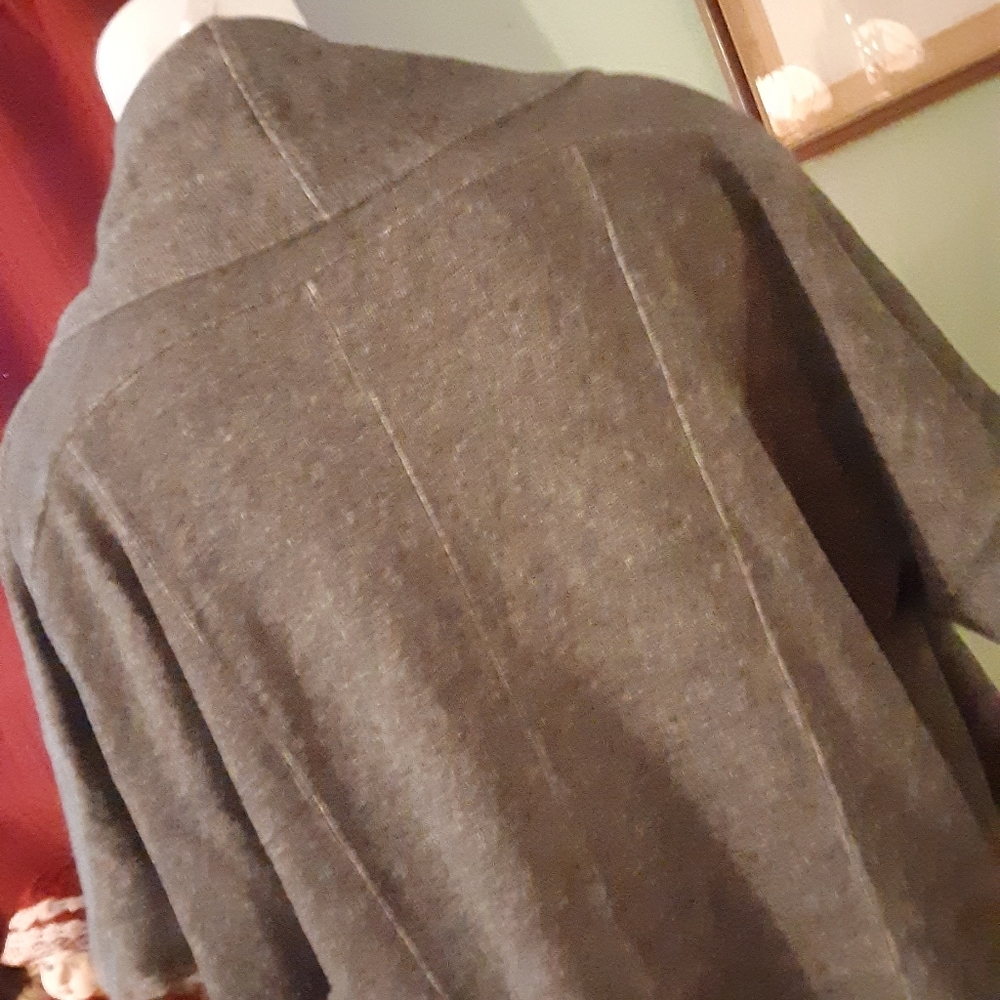 Size Xs gray summer short sleeve cardigan sweater - Picture 11 of 16